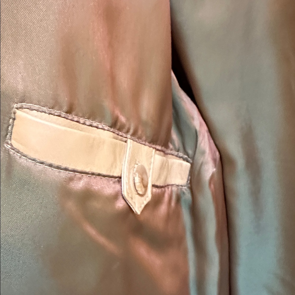 Bruno Magli Tan Leather Jacket - Picture 8 of 14
